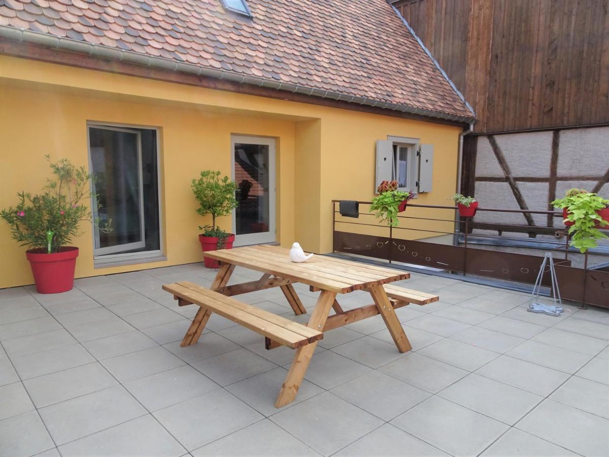Maison D'Hotes Le Cep D'Or Alsace Сент-Ипполит Экстерьер фото